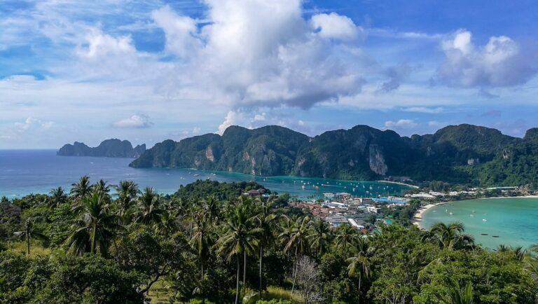 Phi Phi island's viewpoint. The view was remarkable.