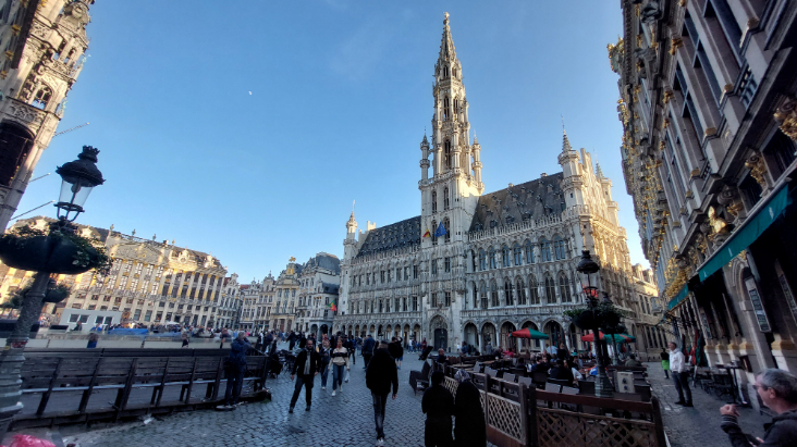 The grand place in Brussels