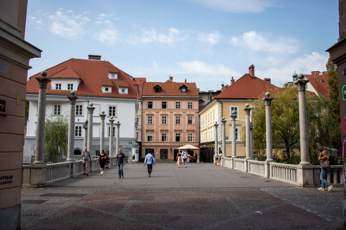 Old town at Ljubljana