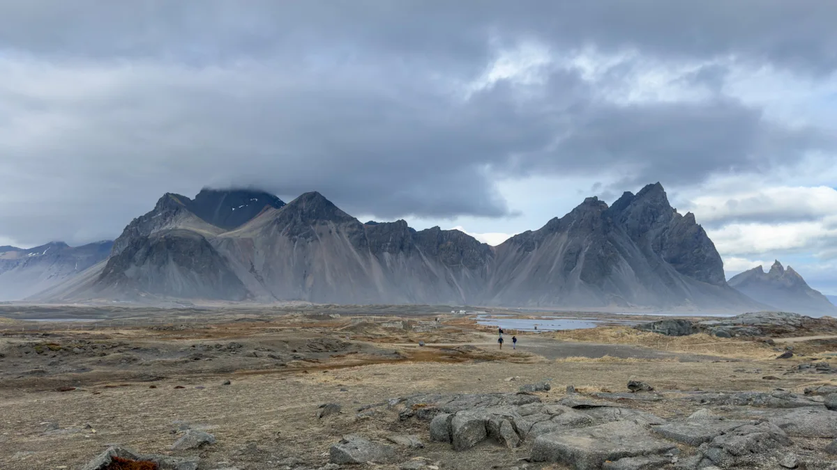 Vestrahorn one of Iceland's most striking mountains